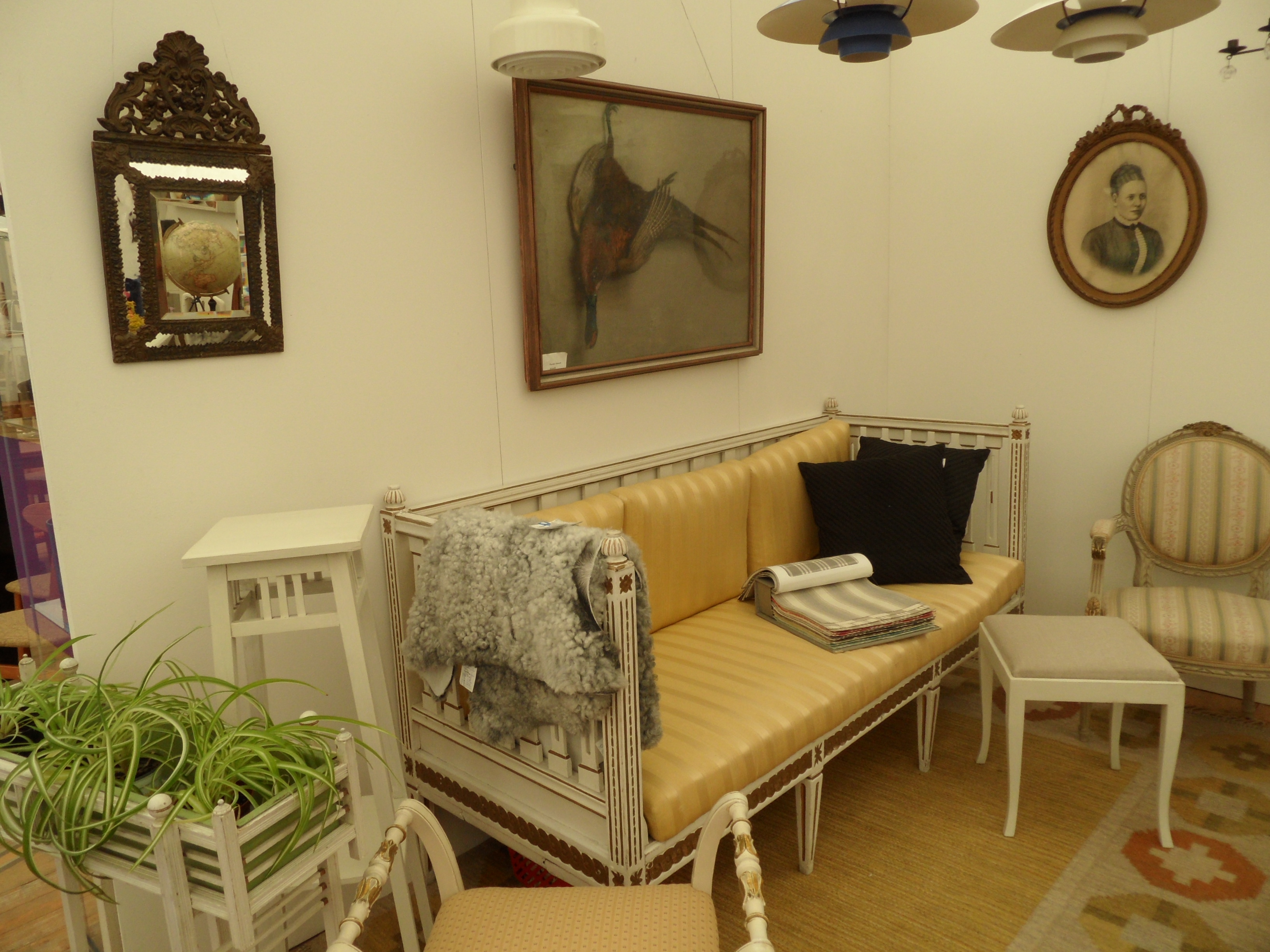 Gustaviansk soffa, original